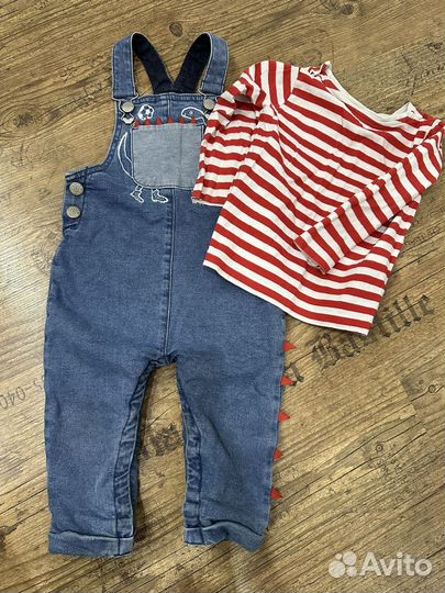 Комбинезон джинсовый
