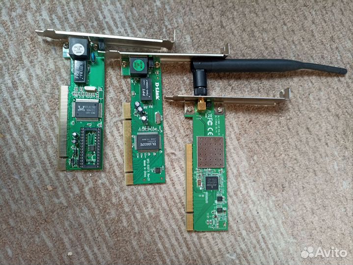 Сетевые и Wifi pci