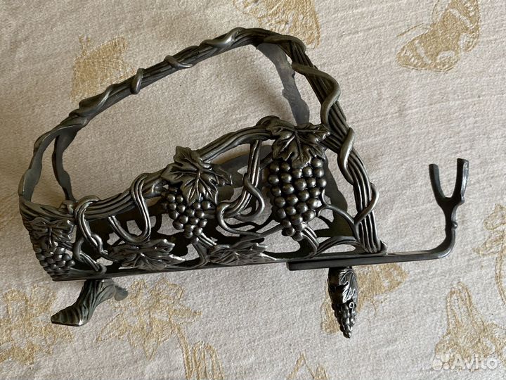 Подставка держатель для бутылок металл