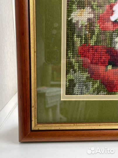 Картина вышивка