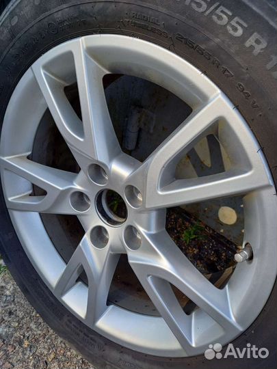 R17 Continental ContiPremiumContact 2 215/55, PCD 5x112 DIA 57.1