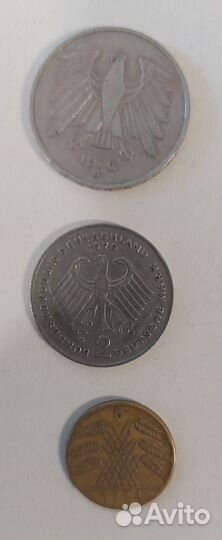 Монеты Германии, гдр и фрг