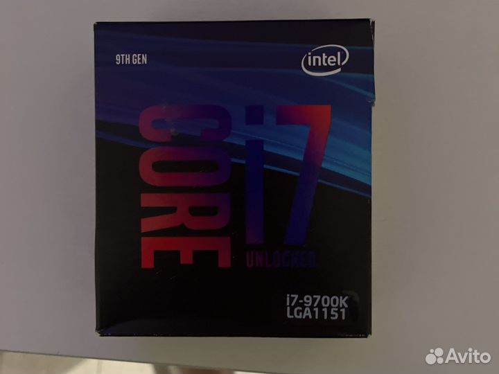 Процессор intel core i7 9700k