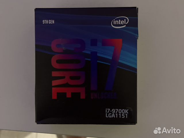 Процессор intel core i7 9700k
