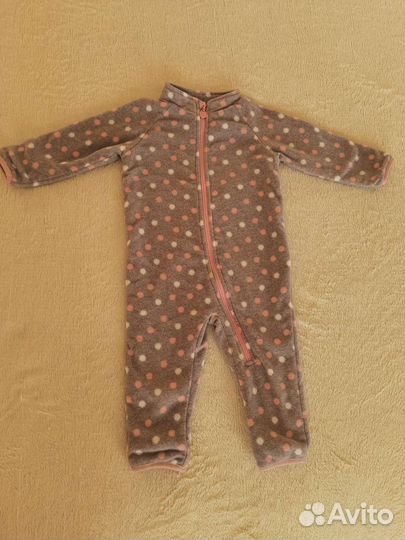 Комбинезон утепленный, флисовый