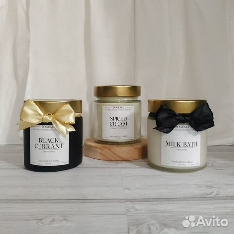 Ароматические свечи ручной работы