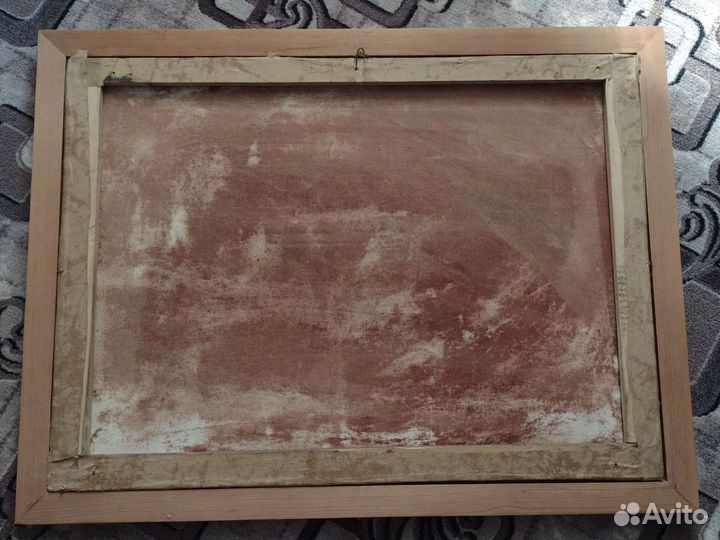 Картина маслом на холсте бу