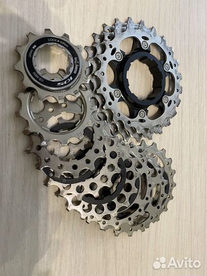 Кассеты шоссейные Shimano 105 и Miche