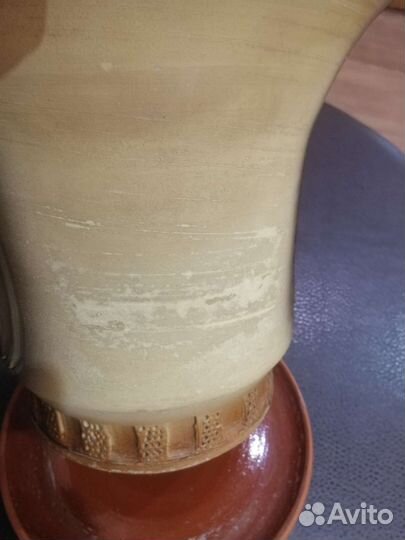 Глиняное кашпо