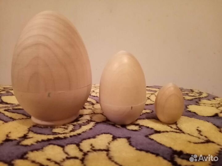 Матрешка яйцо для декупажа и росписи