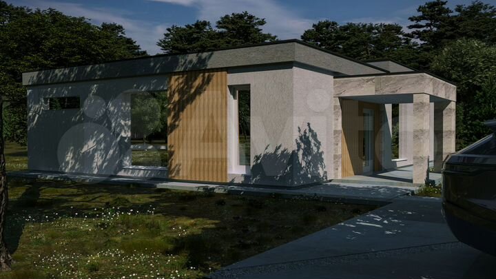 Дом 109,2 м² на участке 7 сот.