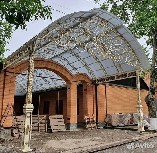 Навесы из поликарбоната
