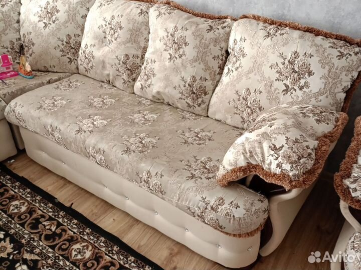 Большой угловой диван модульный бу