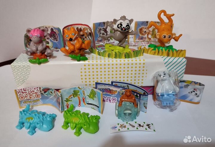 Животные из киндеров. киндер Nаtoоns