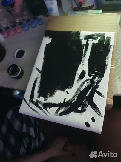 Картина абстракция