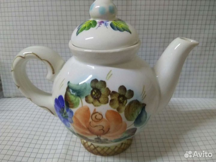 Набор из чайников ссср, ложечки сувенирные