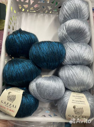 Пряжа gazzal rock’n’roll