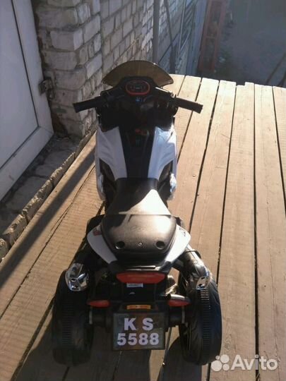 Мотоцикл детский (электро)