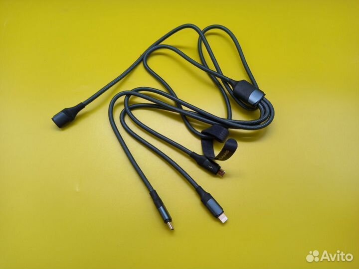 25736 Baseus 3 в 1 USB C кабель