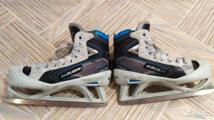 Коньки вратарские