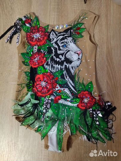 Купальник для художественной гимнастики р. 122-134