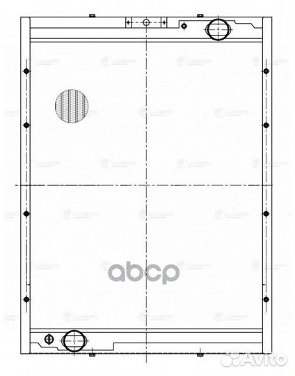 Радиатор охл. LRc 0705 luzar