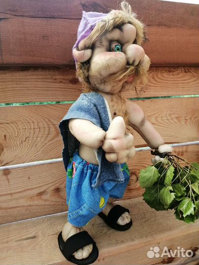 Кукла из капрона, Банщик, хранитель пара