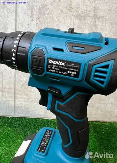 Набор Makita 2в1 Шуруповерт+Гайковерт (Арт.51658)