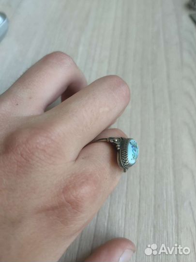 Кольцо эмалевое