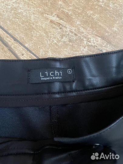 Кожаные брюки Lichi