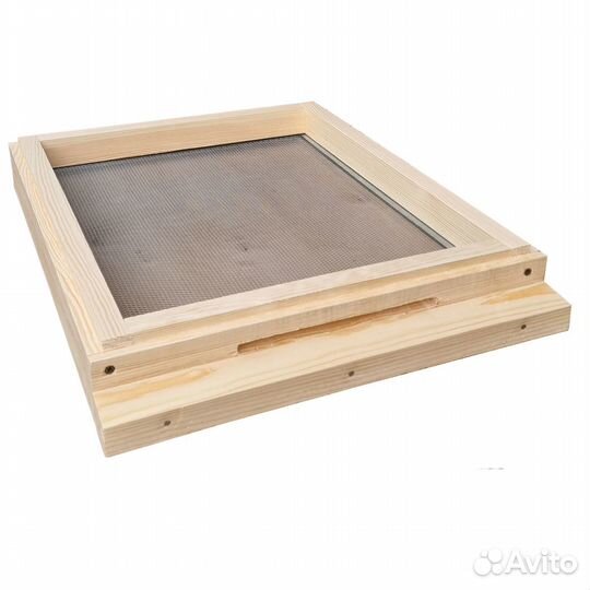 Улей многокорпусник 10-рамочный - дно с сеткой