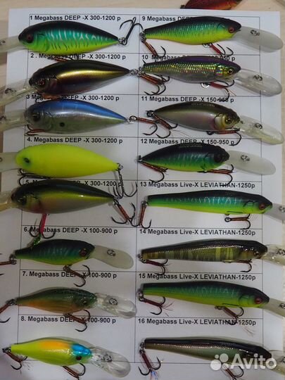 Воблеры Megabass, Jackall