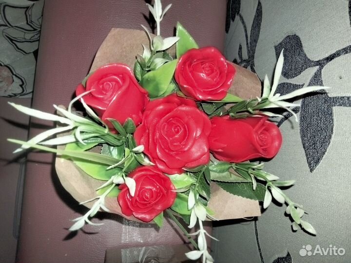 Букеты из мыла ручной работы