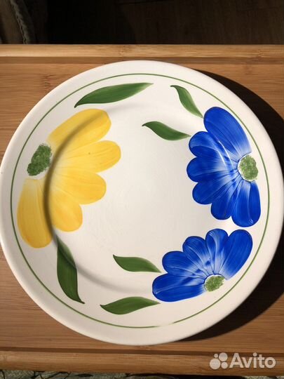 Тарелки фаянсовые живописные Зик Конаково СССР