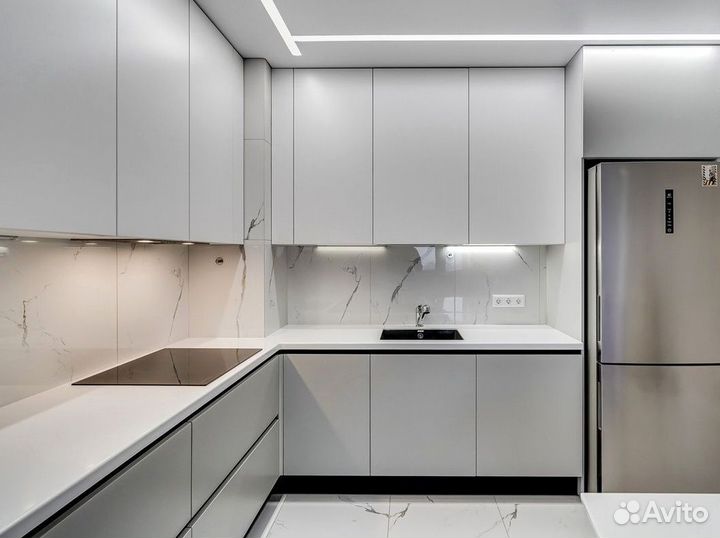 Кухня в стиле хай тек на заказ