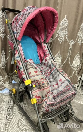 Коляска санки