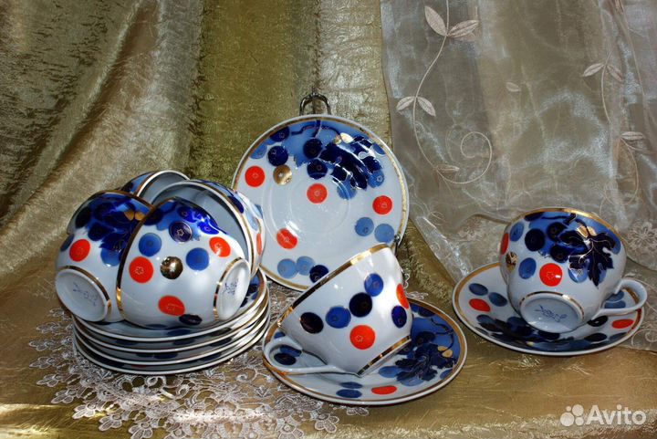 Сервизы для кофе, чая, компота. Германия, СССР