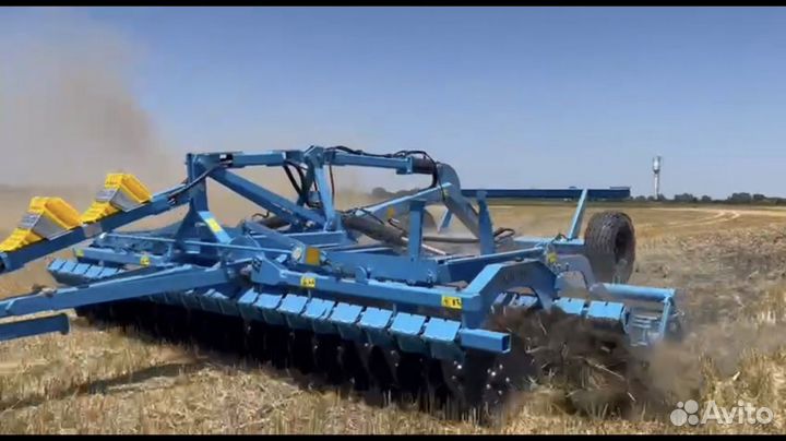 Дискование, культивация, сев, уборка зер