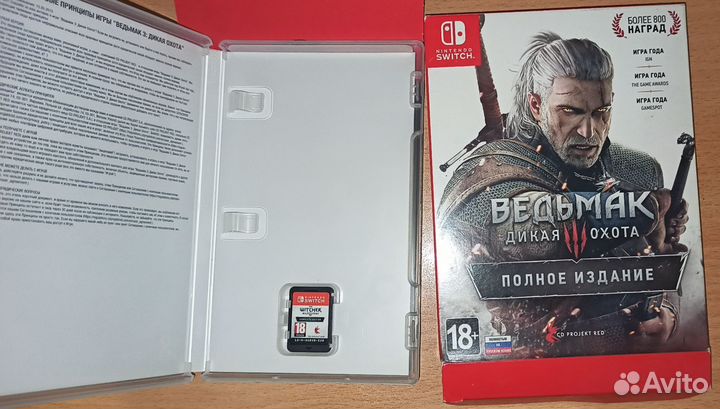 Ведьмак 3 полное издание на Nintendo Switch