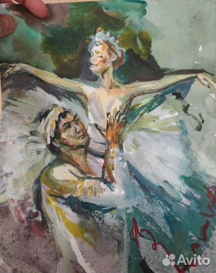 Картина. Рисунок. Гуашь. 