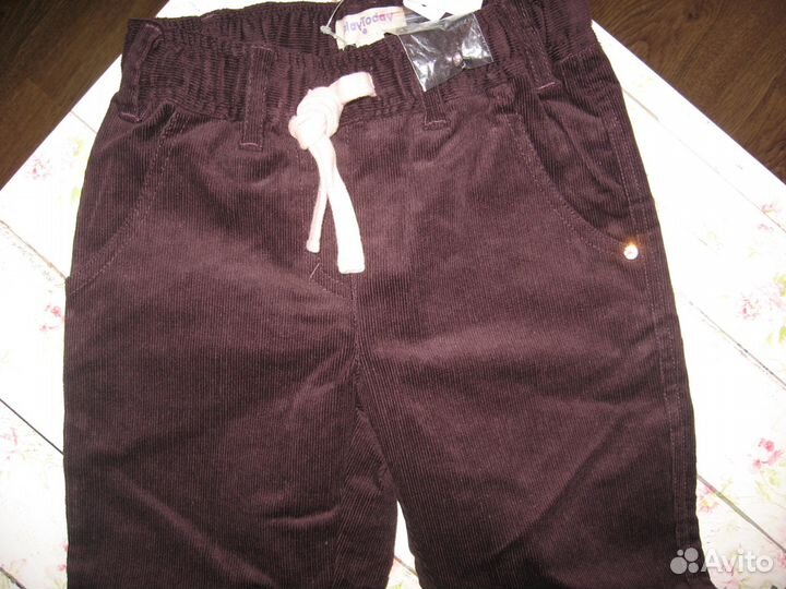 Вельветовые брюки для девочки и ещё много вещей