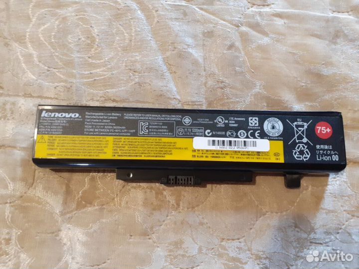 Аккумулятор батарея для ноутбука Lenovo оригинал