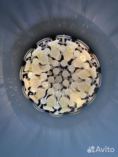 Люстра потолочная хрустальная