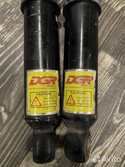 Задние амортизаторы Dgr на Bmw e46