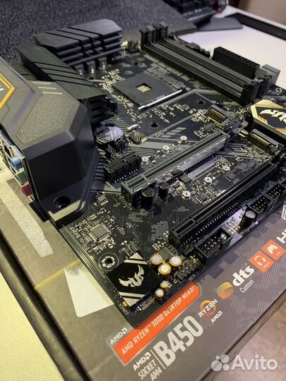 Asus TUF B450M-PRO gaming / материнская плата am4