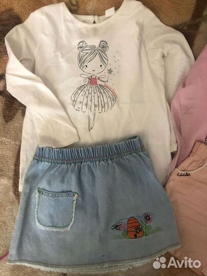 Пакет вещей на девочку 2-6 лет