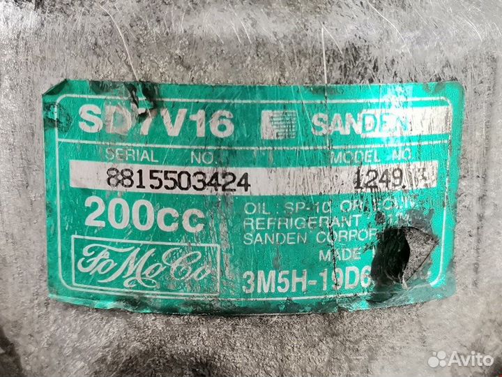 Компрессор кондиционера для Volvo V50 1