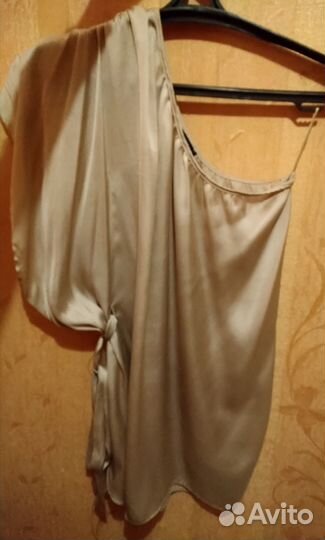 Туника на одно плечо Motivi, S, молочного цвета