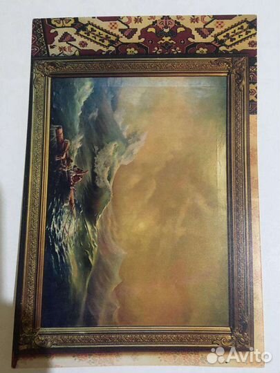 Картина девятый вал, масло холст копия 1530-1170мм