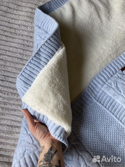 Плед конверт на выписку для новорожденного